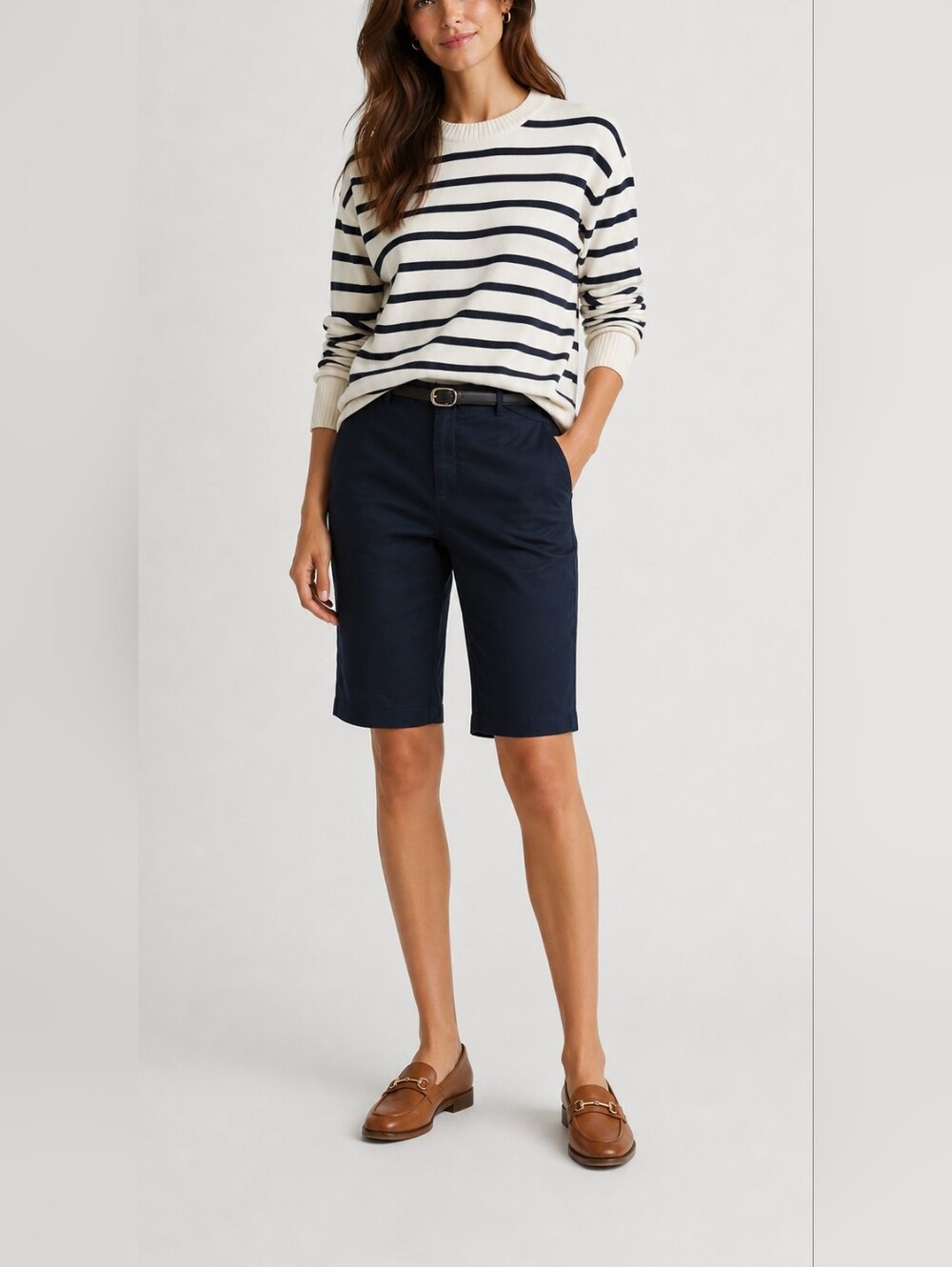 VINCE Navy Chino Shorts Size 4